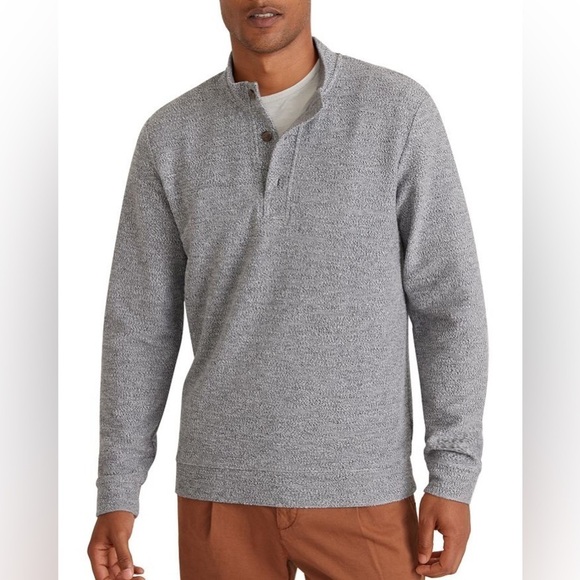 Marine Layer Clayton Textured Pullover Size Large - Picture 1 of 7